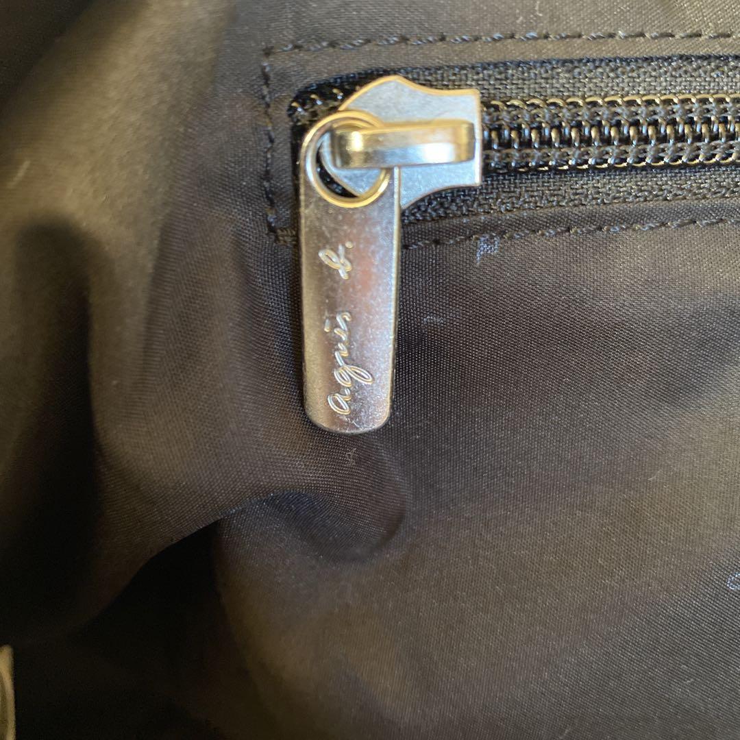 agnes b. VOYAGE ボストンバッグ 2wayナイロン 黒