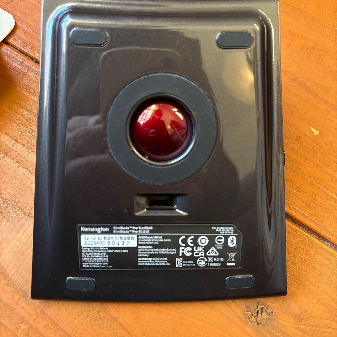 Kensington SlimBlade Pro トラックボール 本体