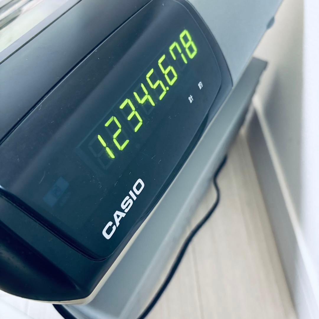 CASIO TE-2100 電子レジスター 鍵付き 取扱説明書あり 現状品