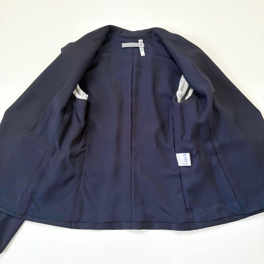 極美品 Theory luxe EXECUTIVE セットアップ 38/40 紺