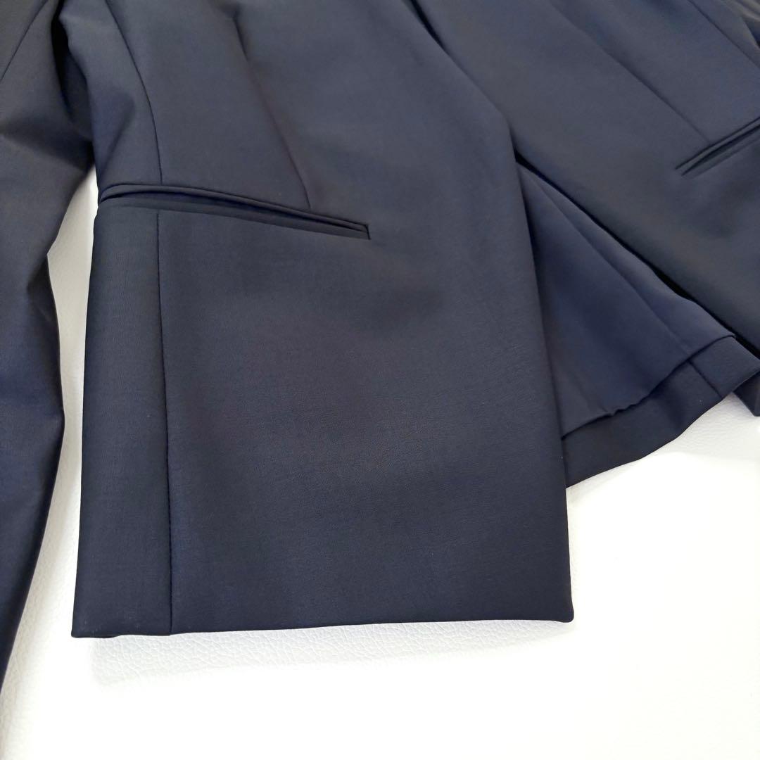 極美品 Theory luxe EXECUTIVE セットアップ 38/40 紺