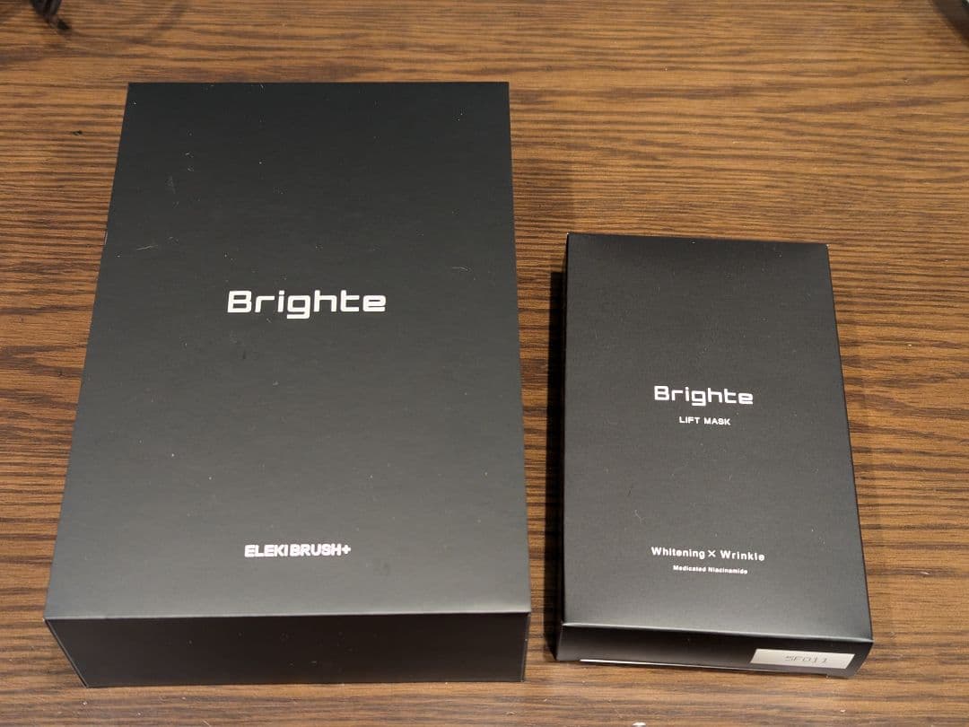 Brighte ELEKBRUSH+ 美顔器 シートマスク5枚