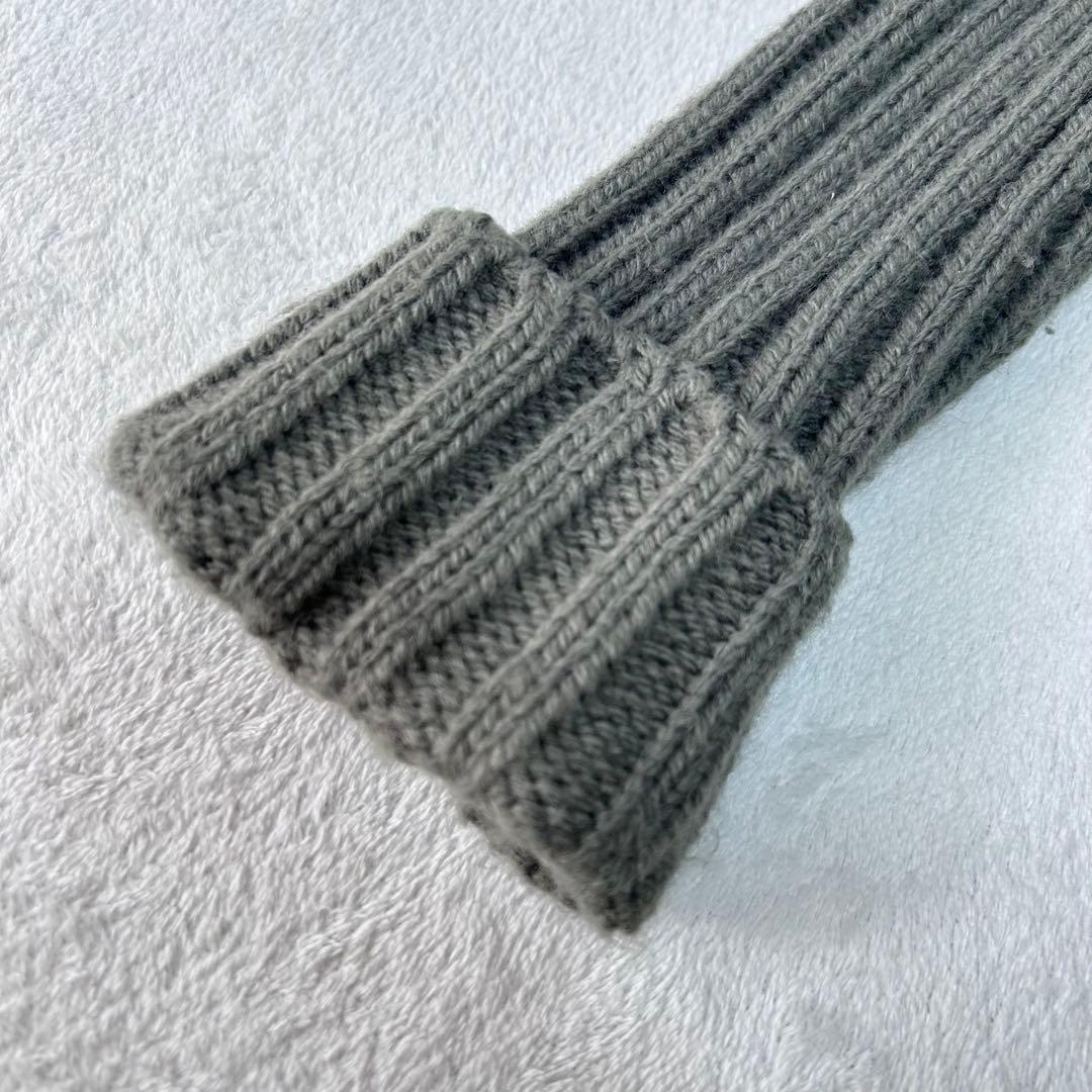 良品✨マックスアンドコー　切り替えニット モヘア　ジャケット　羽織り　グレー