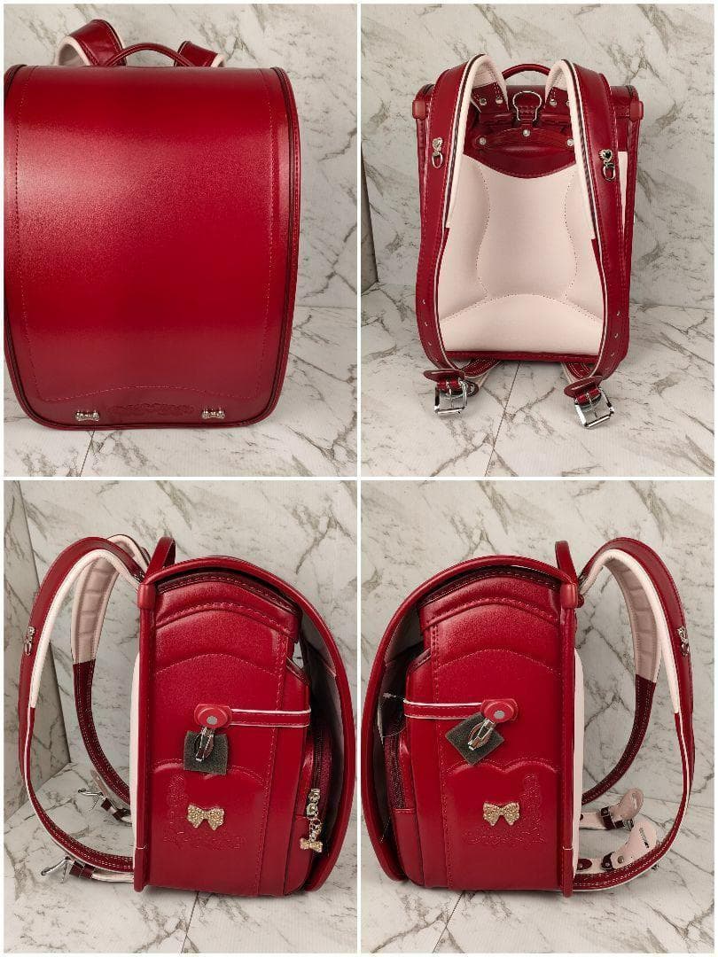 【迅速発送】新品未使用 協和ランドセル ふわりぃ レッド A4ファイル対応