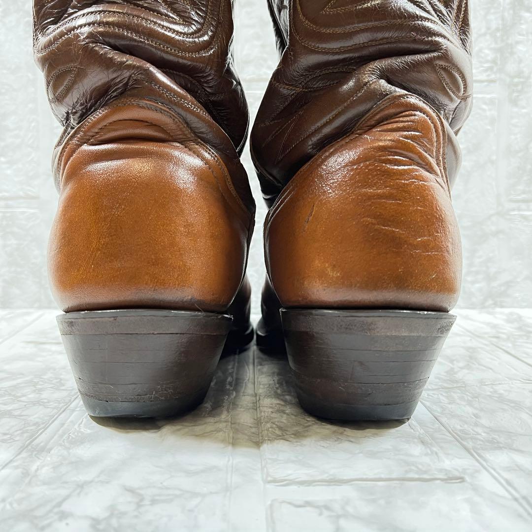 TONY LAMA トニーラマ　ウエスタンブーツ　ダークブラウン　24.5㎝