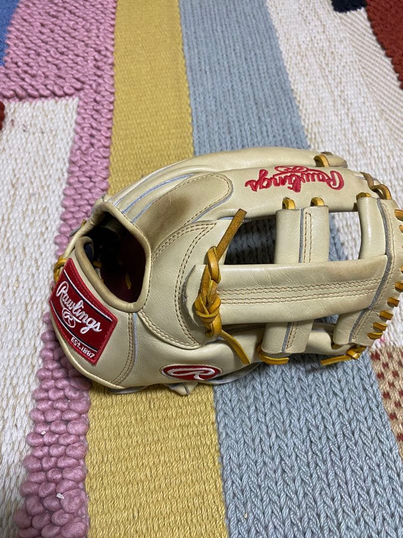 L*n様 ローリングス Rawlings 軟式用 オーダーグローブ（N62型）内