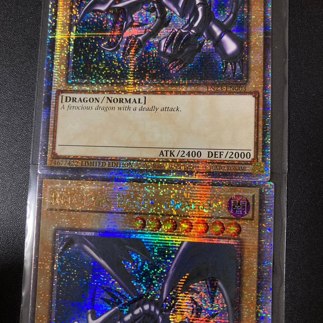 遊戯王 真紅眼の黒竜 エラーカード 25thシークレットレア 英語版 ⭐︎5