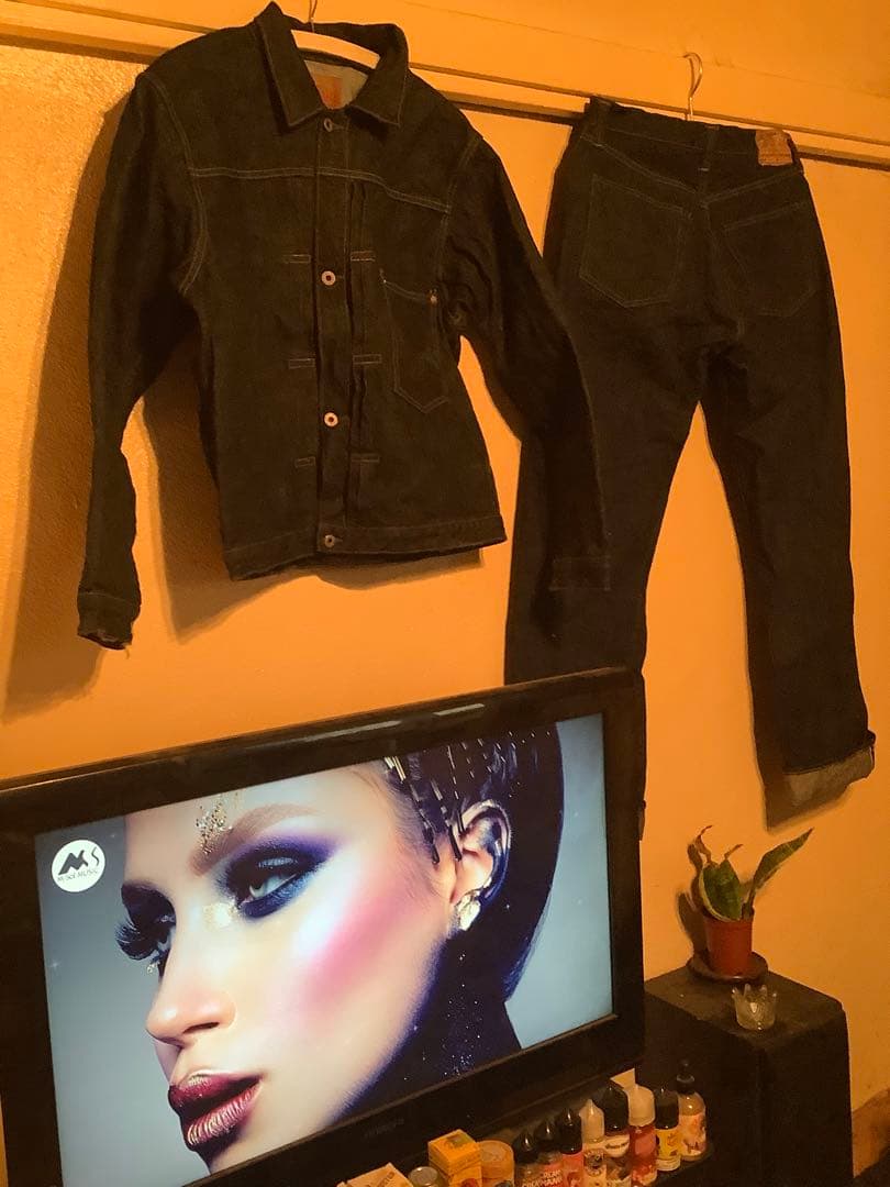 バズリクソンズ 対戦モデル デニム3 4&ノーブランド対戦モデル1stセット