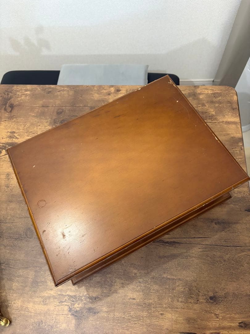 最高峰 REUGE ガラスオルゴール 144弁３曲演奏入り　リュージュ　共鳴台