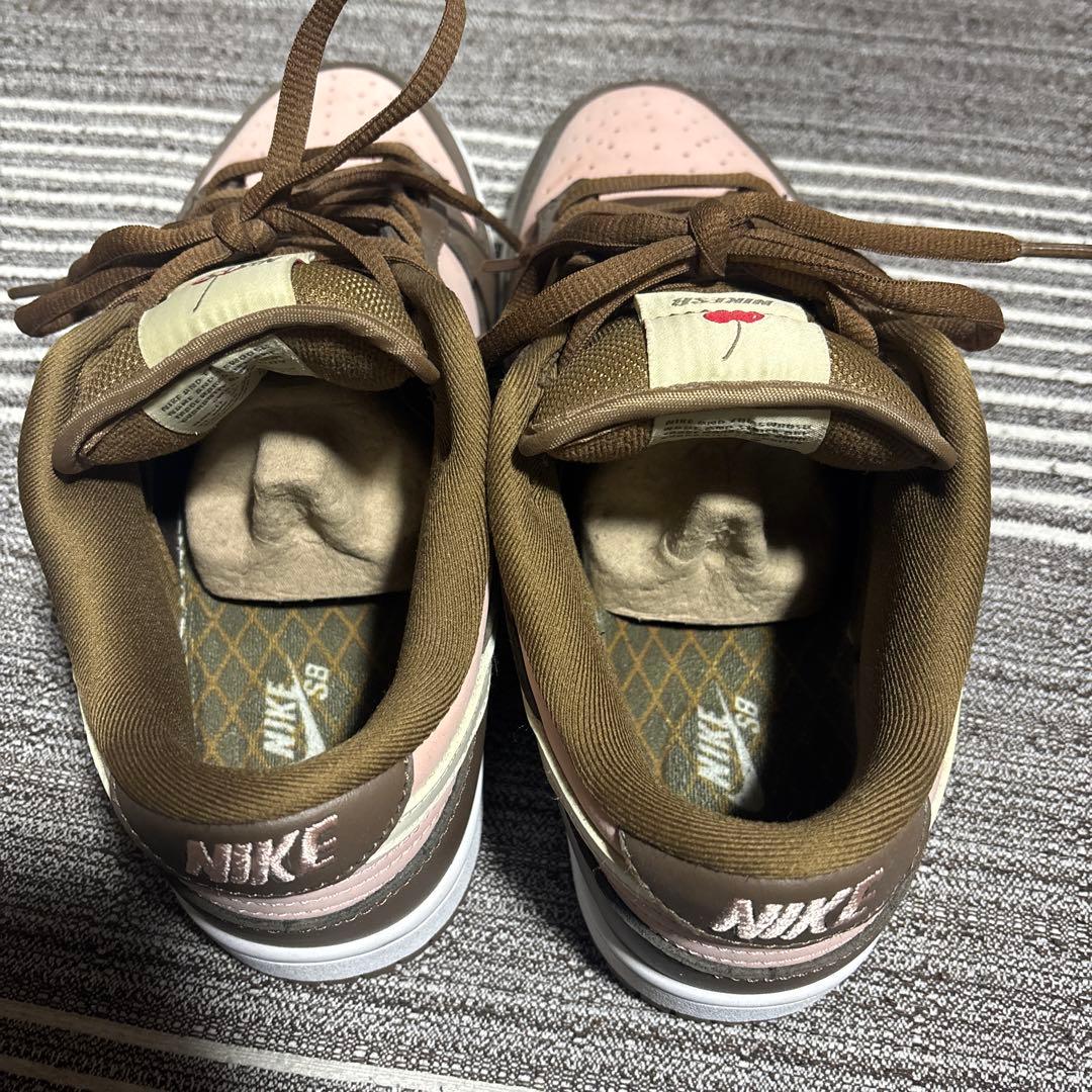 靴 STUSSY DUNK LOW PRO SB CHERRY 26cm