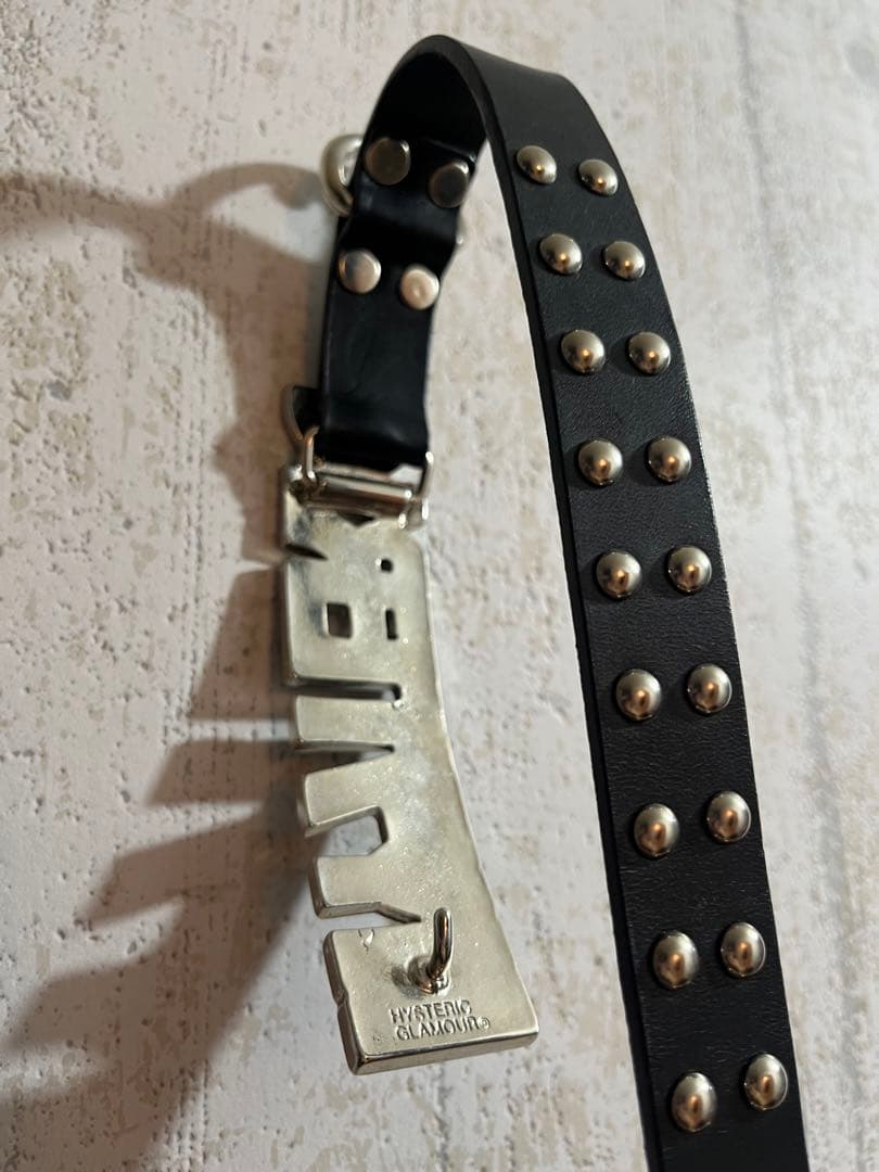 お値下‼️HYSTERIC GLAMOURレザースタッズ ベルト