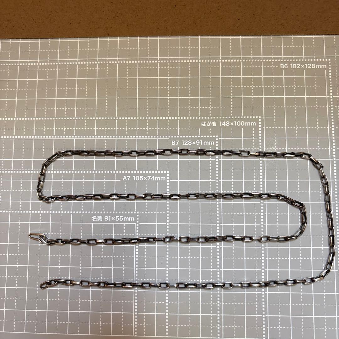 インディアンジュエリー　ホピ族 シルバー　チェーンネックレス