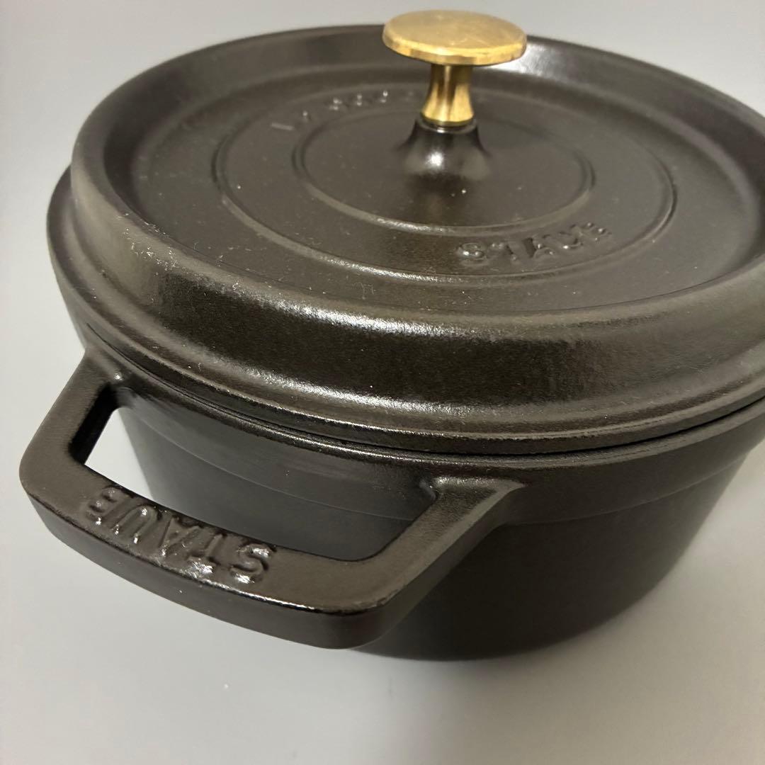 STAUB（ストウブ）ピコ・ココット ラウンド 22cm マットブラック