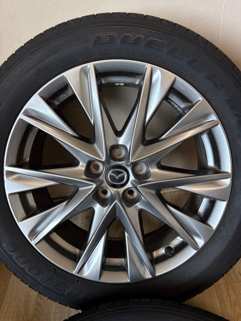 悟*空様 マツダCX8 純正ホイールタイヤ　バリ山