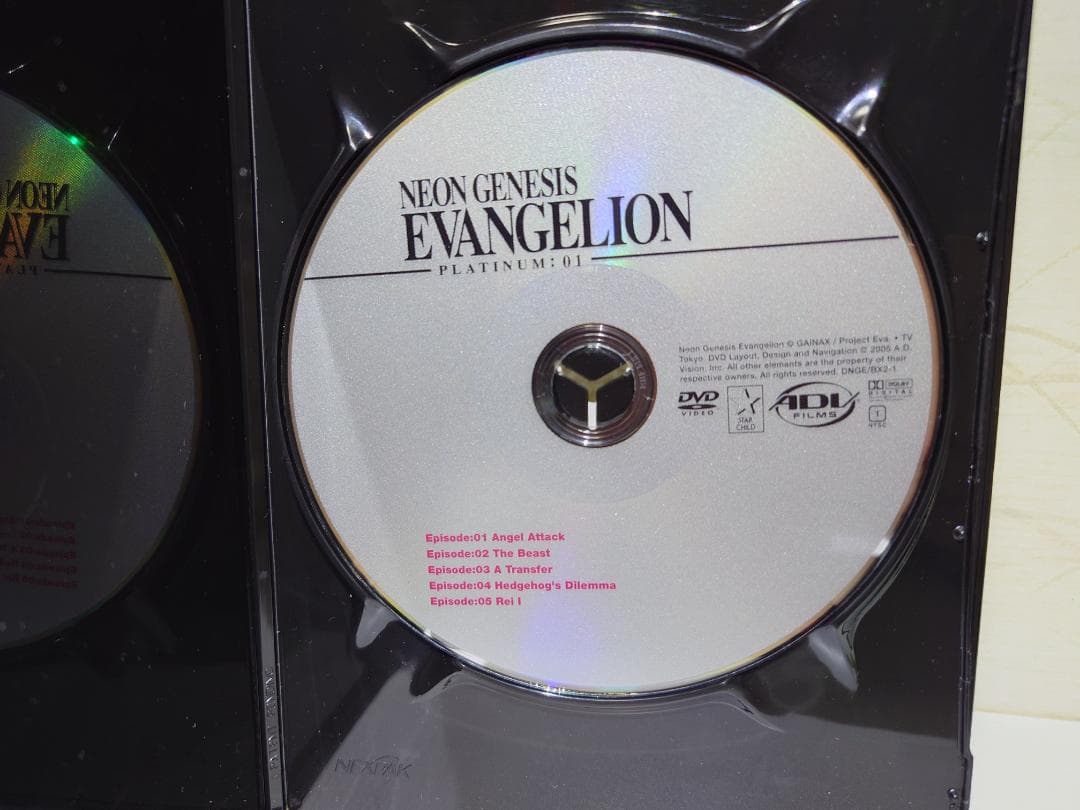 エヴァンゲリオン プラチナムコンプリート DVDBOX（6枚組） 北米版