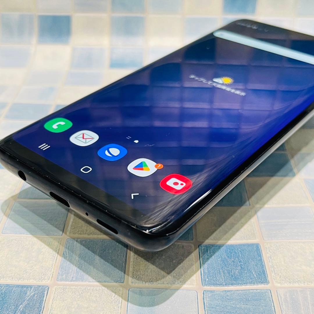 SIMフリー Galaxy S9+ 64GB ミッドナイトブラック 電池良好
