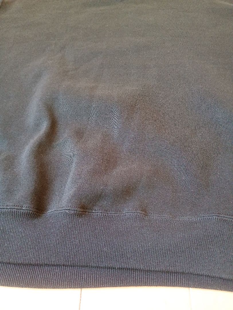 80s USA製 ブラック Russell Athletic ラッセル L