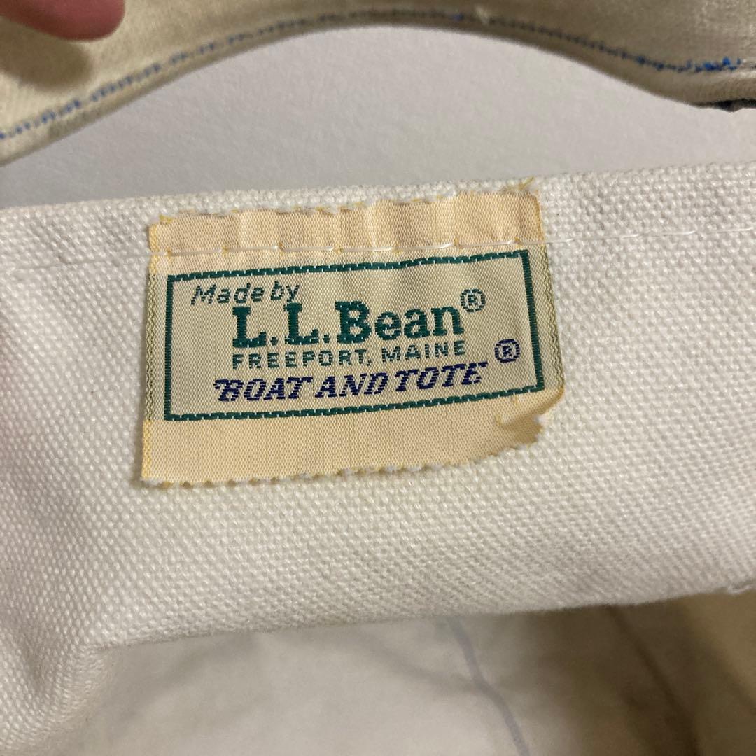 シ*ウ様 80s LLBean ボートアンドトート Lサイズ ギザタグ 紺 セル