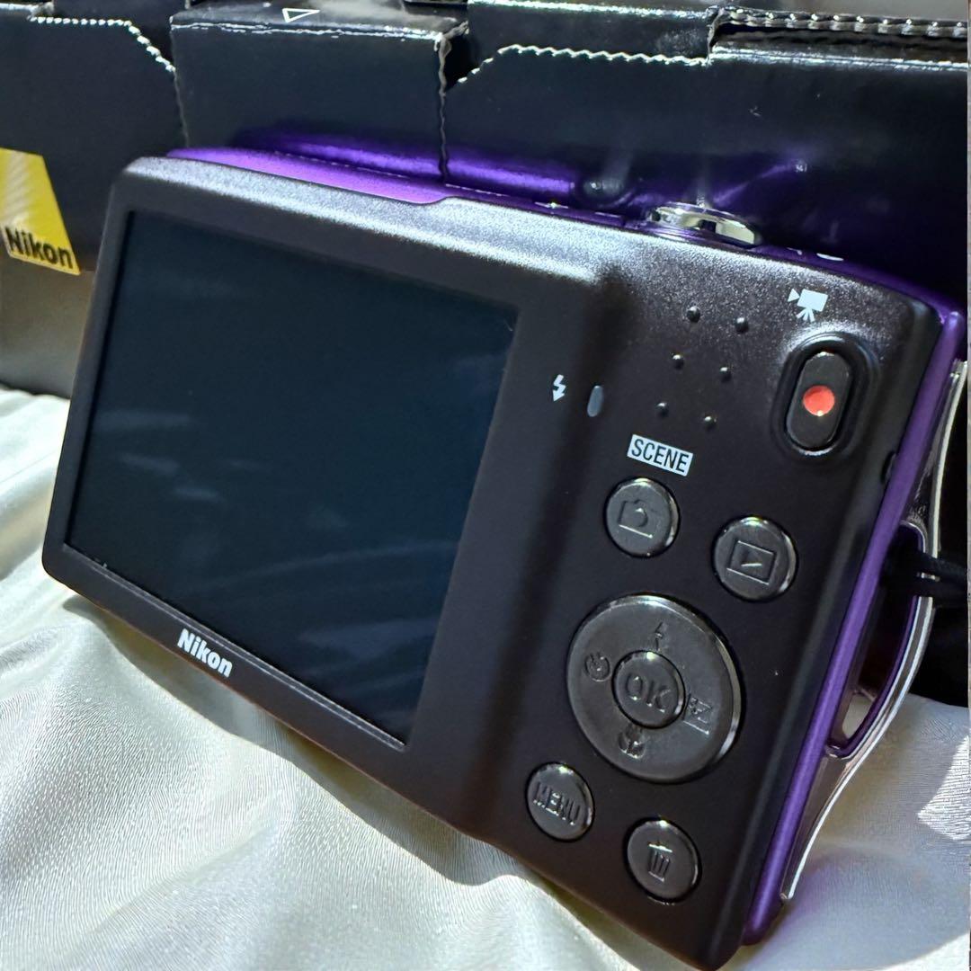 【極美品級・完品】Nikon COOLPIX S3300 パープル 動作確認済