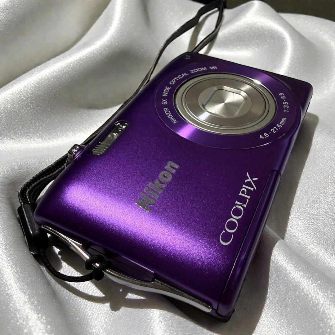 【極美品級・完品】Nikon COOLPIX S3300 パープル 動作確認済