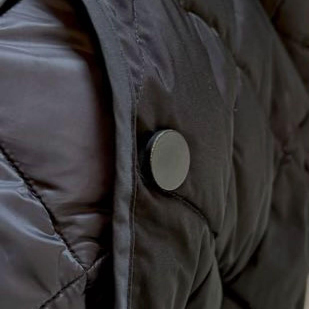 ENFOLD ブラック キルティング ダウンジャケット ベスト エンフォルド