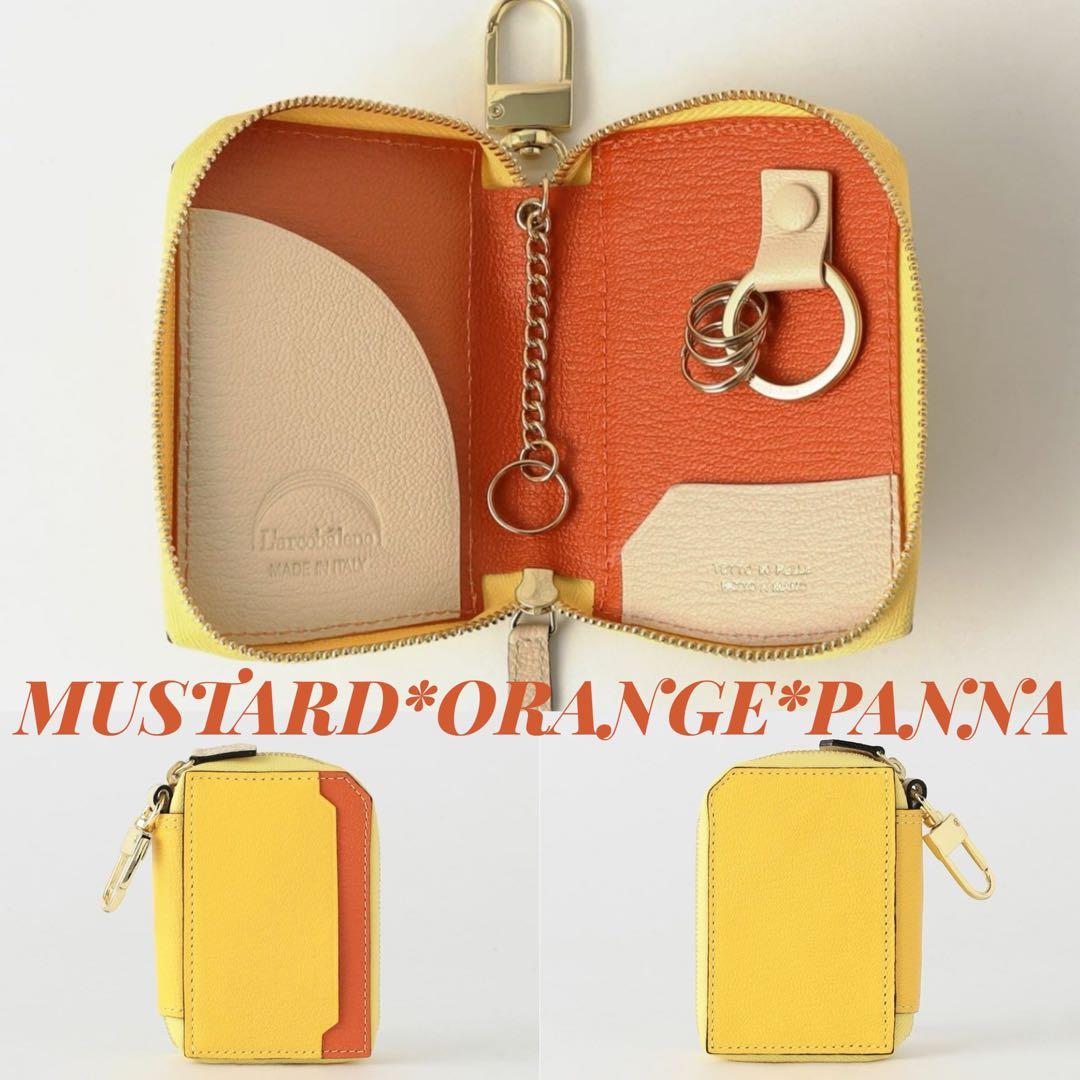 2299【レア 新品 ラルコバレーノ】キーケース★鍵入れ★カードキー★本革★