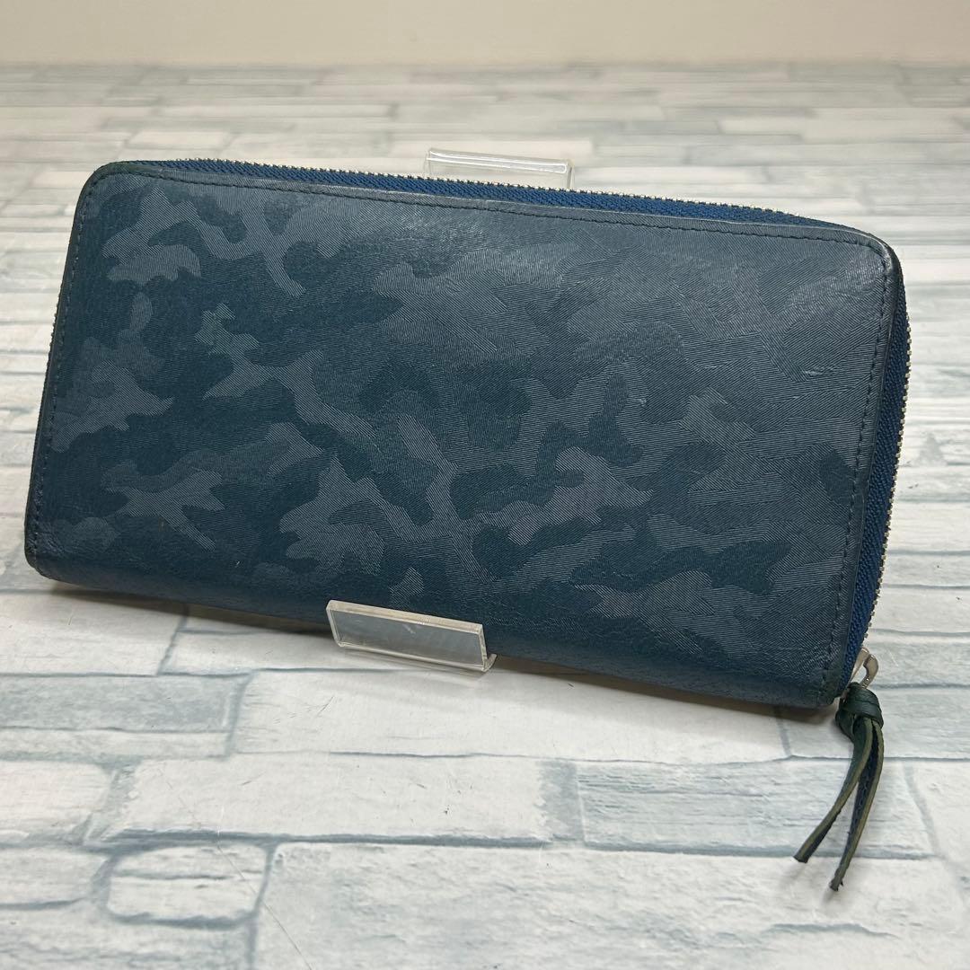 うま　43 美品　PORTER ポーター 長財布 ラウンドファスナー