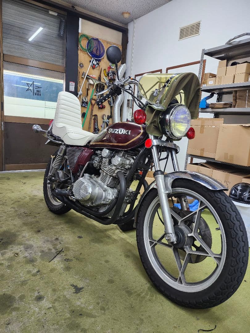 gs400l レザー 3段シート