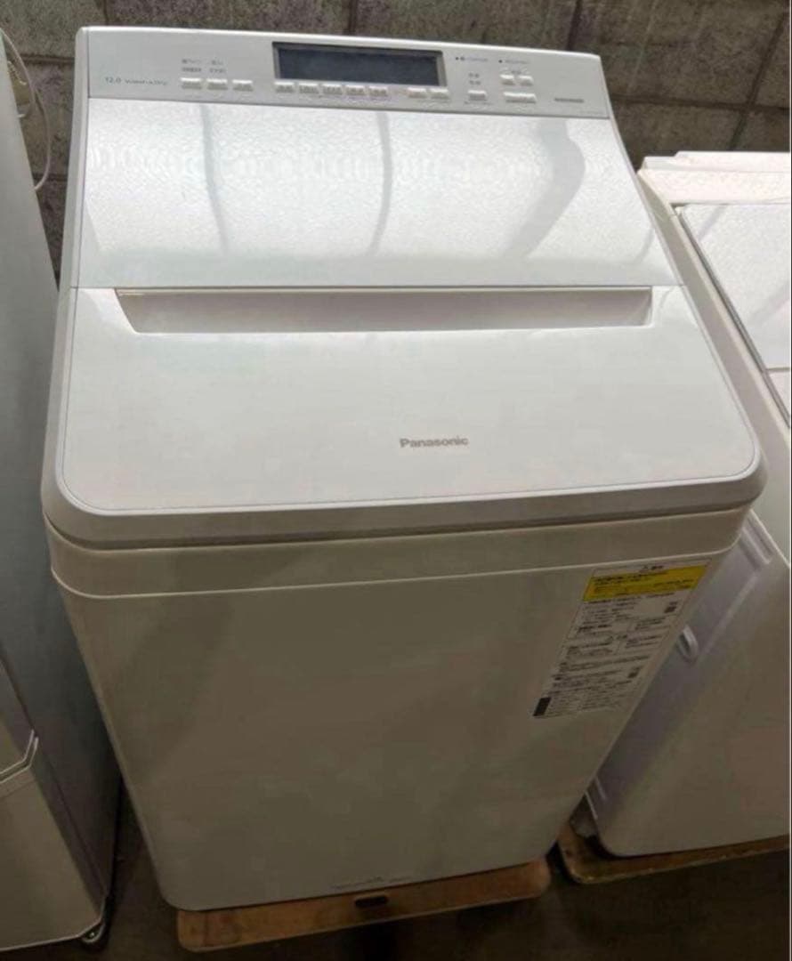 【高年式】2021年式 12kg/6kg パナソニック洗濯機NA-FW120V5