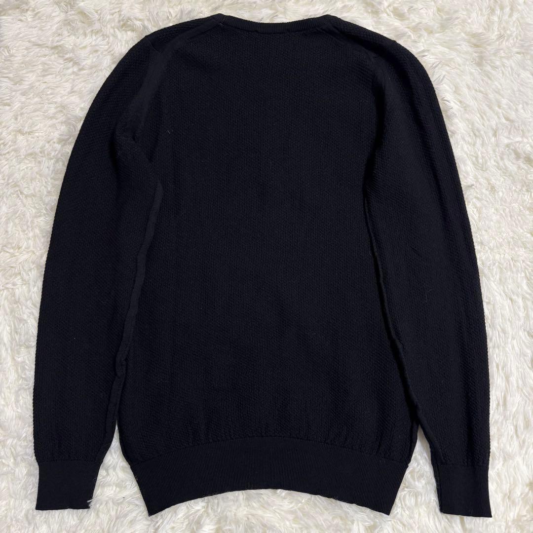 ジョンスメドレー ハイゲージニット セーター ブラック Mサイズ