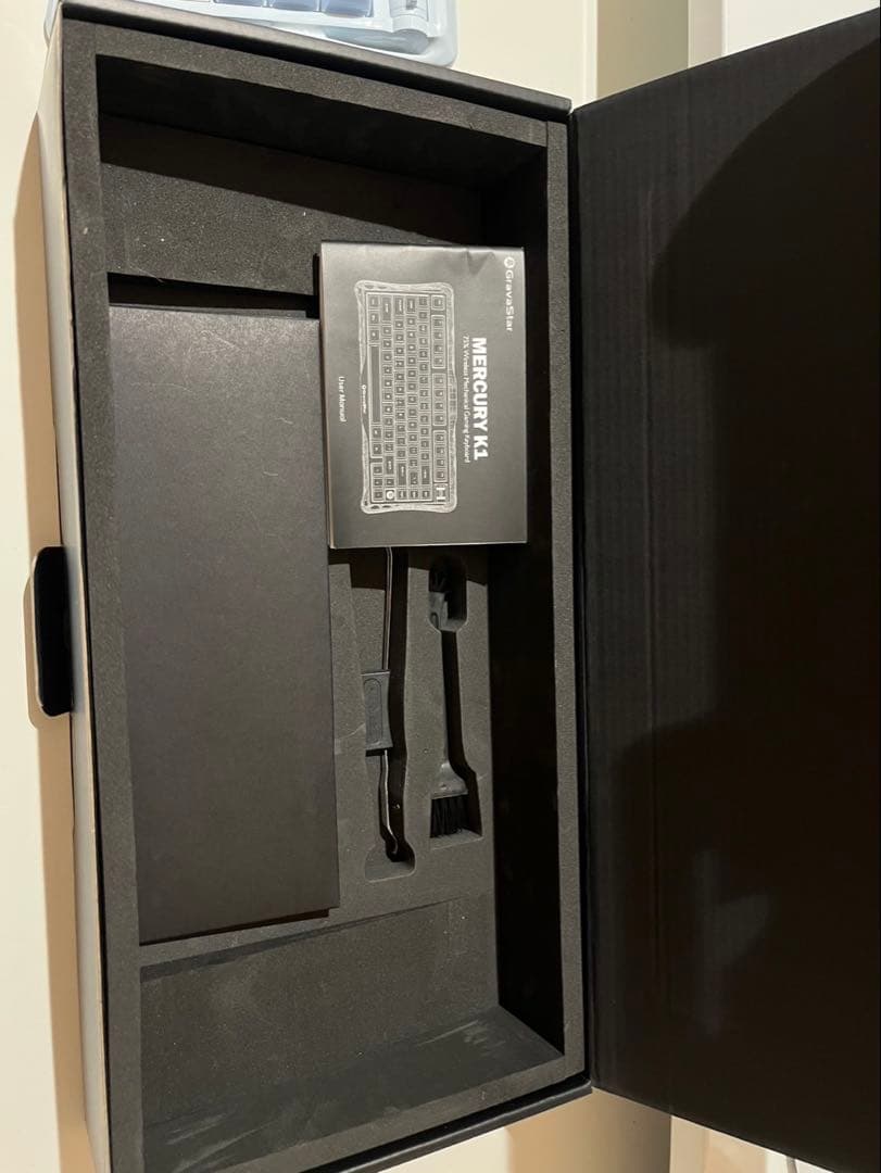 Grava star K1 ゲーミングキーボード　水色