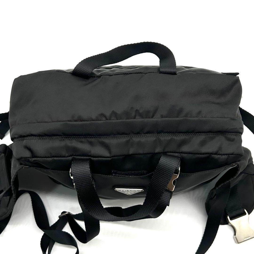 プラダ　PRADA　3way　リュック　ウエストバッグ　ハンドバッグ　V156
