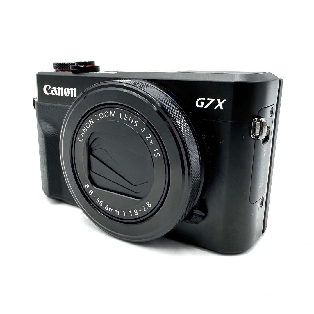 美品 Canon キャノン PowerShot G7X Mark II ブラック
