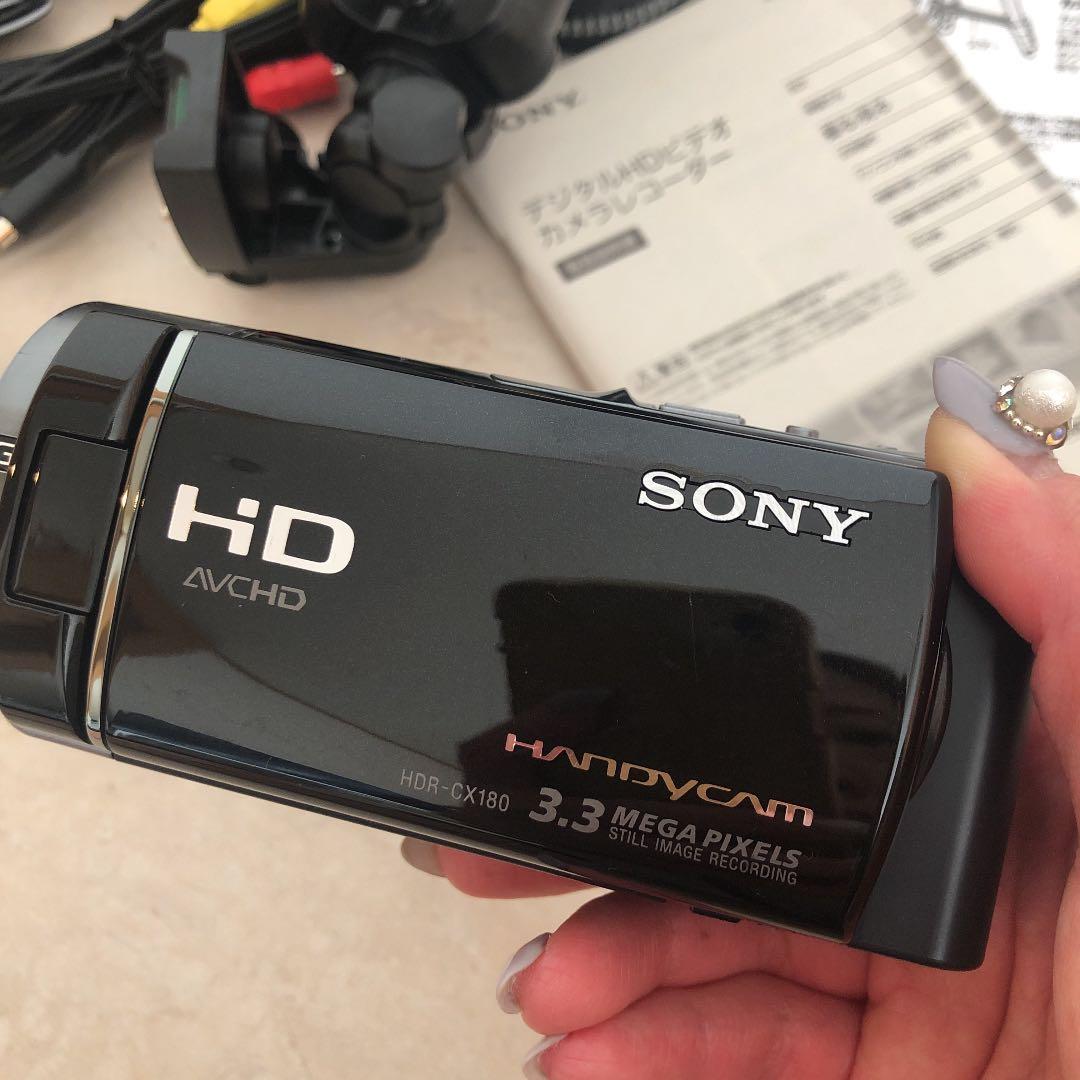 HDR-CX180 付属品付き