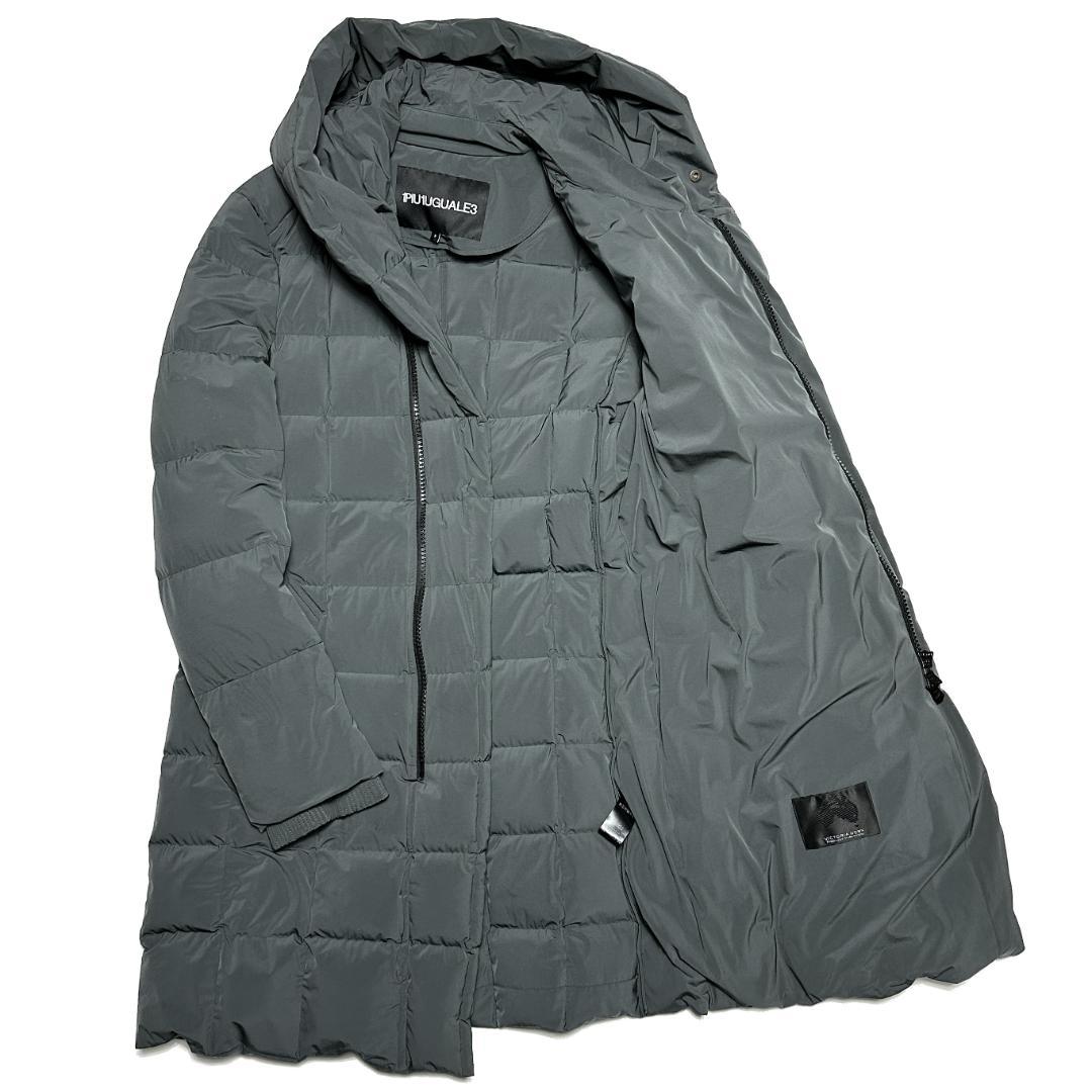 定価15.4万 1piu1uguale3 WRAP HOOD ダウンコート Ⅴ