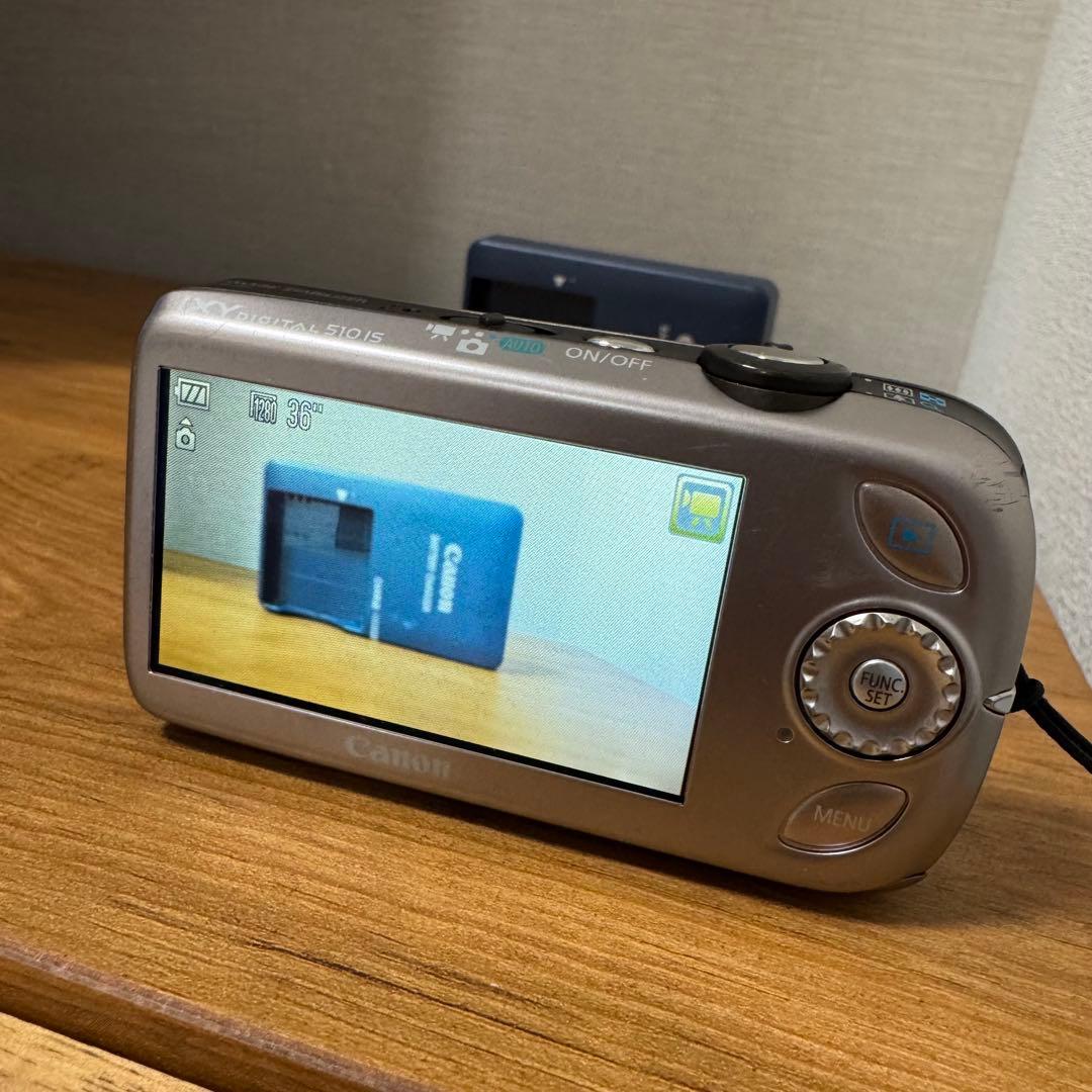 IXY DIGITAL 510 IS Canonキャノンデジカメ ゴールド