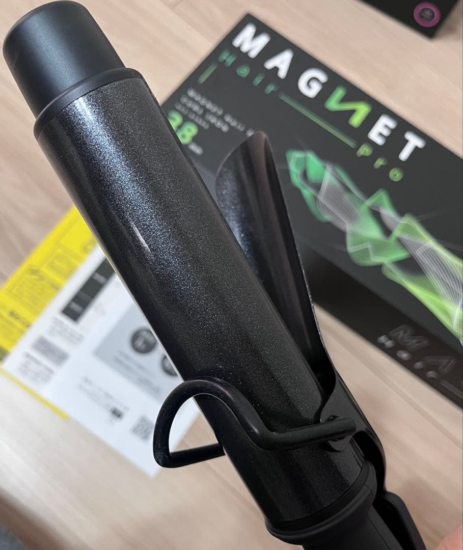 HOLISTIC cures マグネットヘアプロ カールアイロン38mm