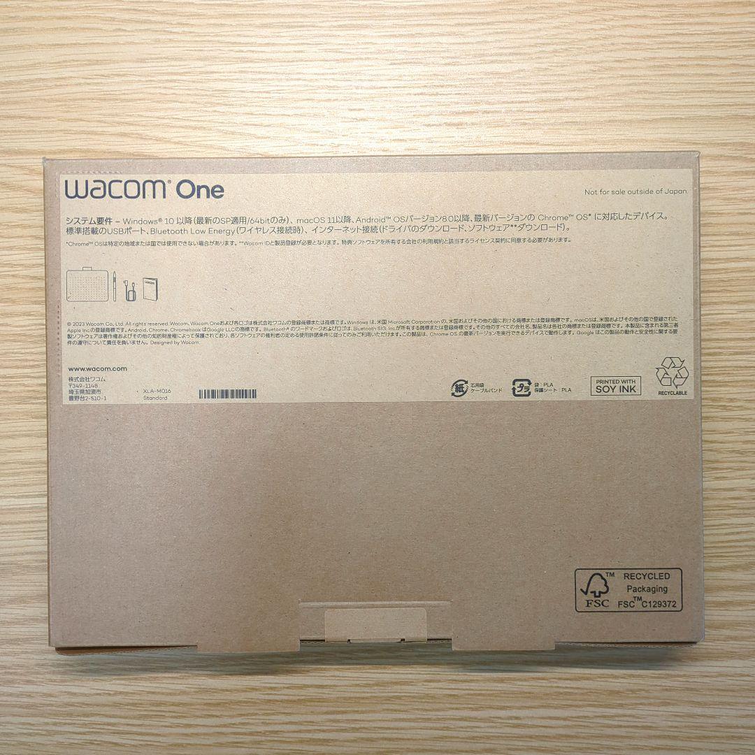 Wacom One M ペンタブレット CTC6110WLW0D