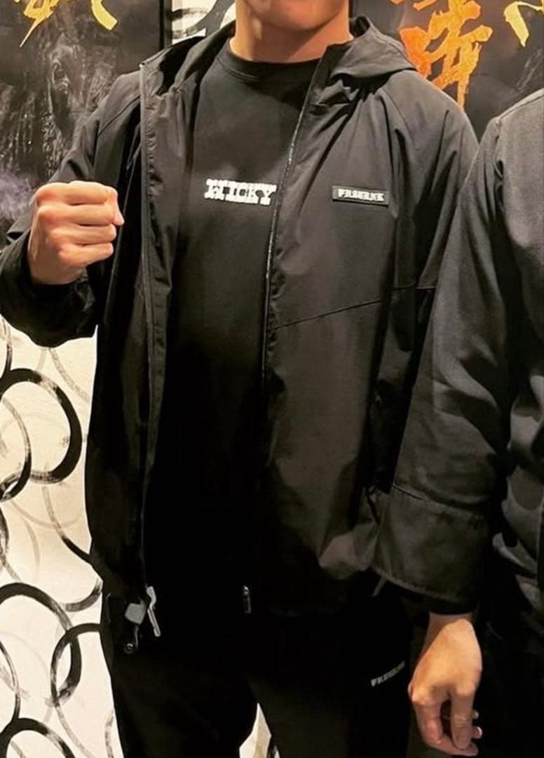 phatrnk 黒 Lサイズ ナイロンセットアップ