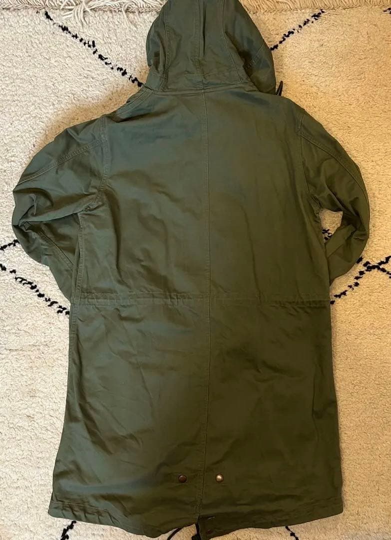 フレッドペリー FRED PERRY モッズコート カーキ M 月桂冠 ライナー