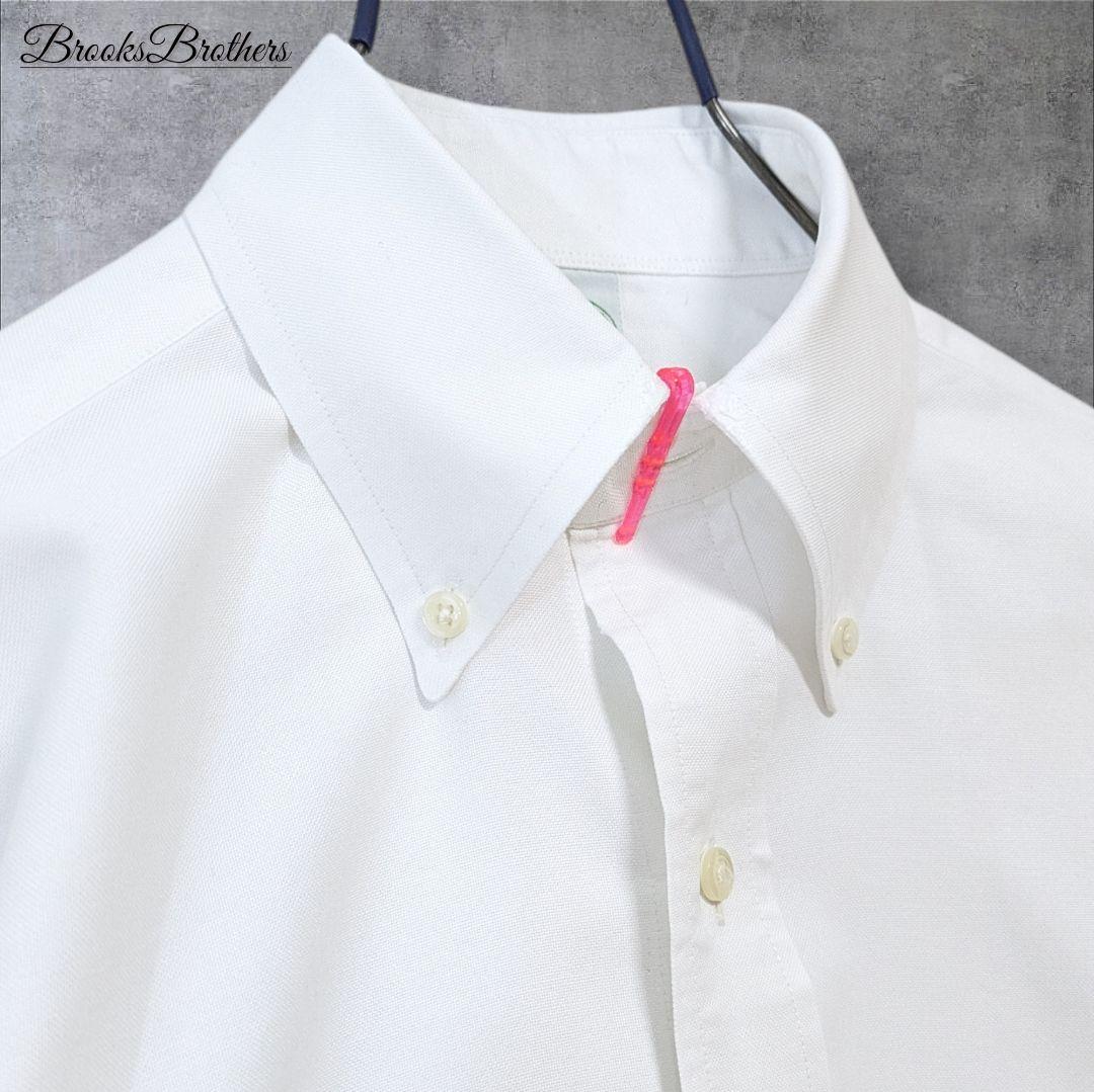 ビンスキー様ご購入 USA製 ブルックスブラザーズ 白 14 1/2-31