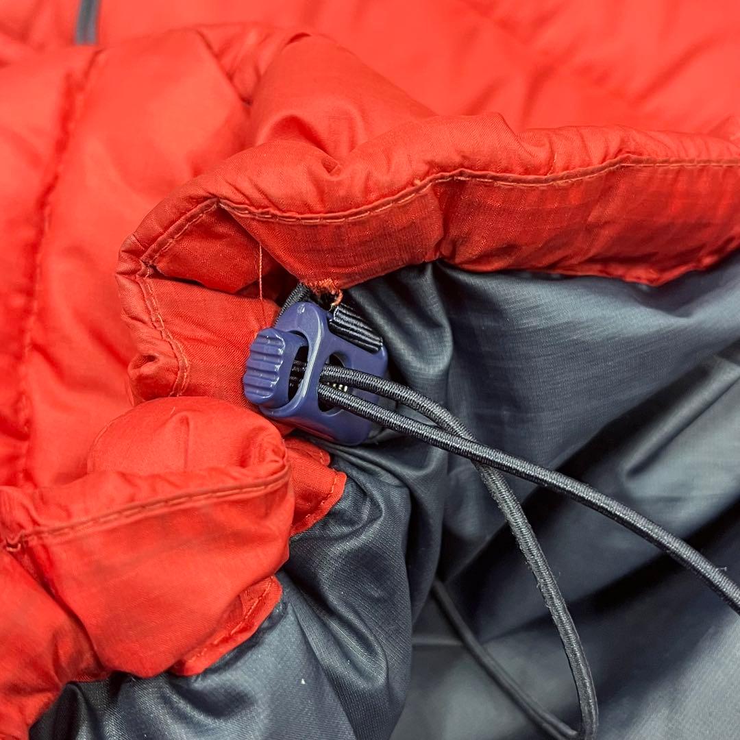 15s Patagonia ハイロフトダウンフーディー 赤　S