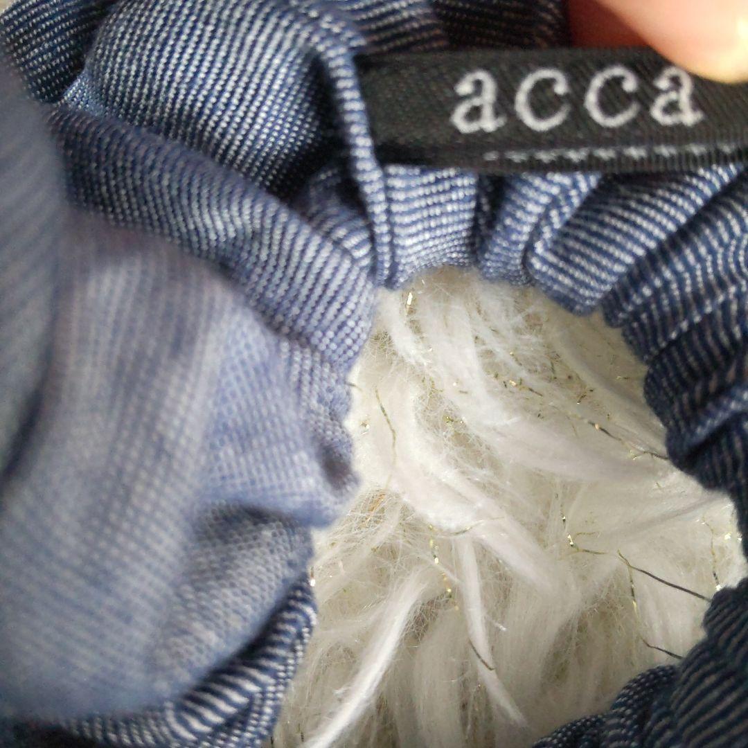 acca　デニムシュシュ