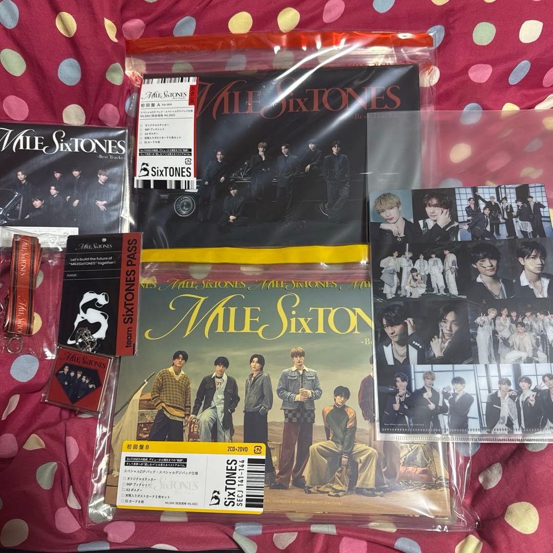 SixTONES MILESixTONES 初回盤A、B、通常版