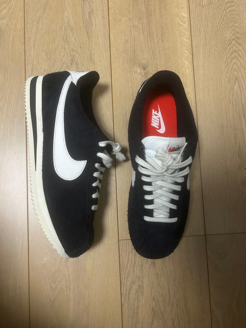 靴 Nike Women's Cortez \"Black/White\"