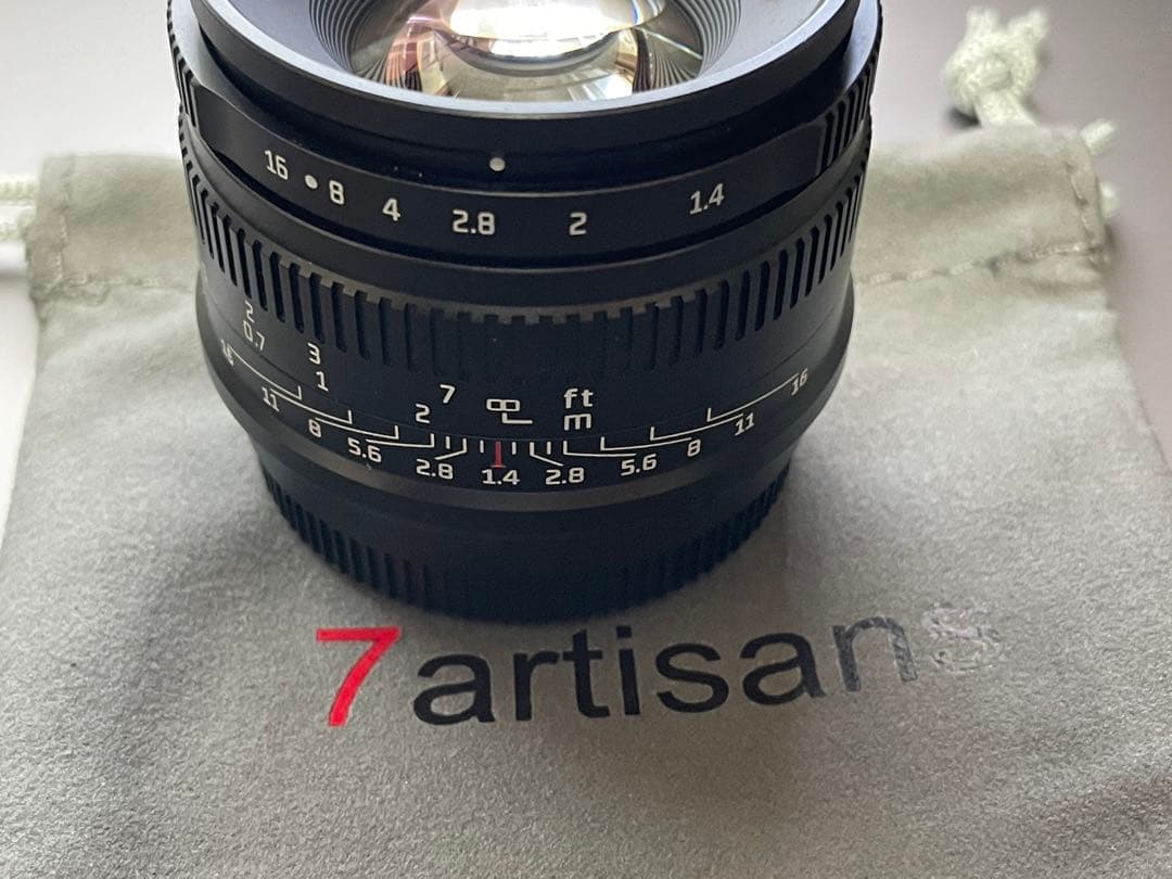 7artisans 35mm F1.4 II Xマウント