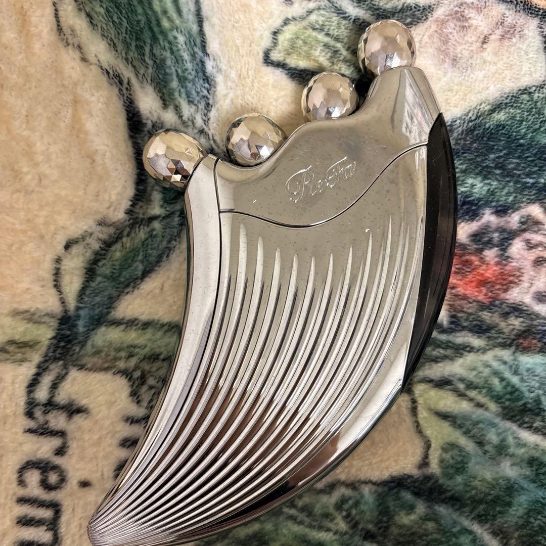 リファ　美顔ローラー ボディ　シルバー 3ボール