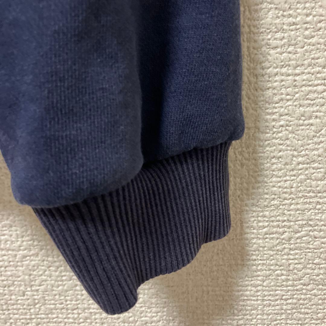 青赤タグ　STUSSY ネイビー クルーネック トレーナー　Ｍ