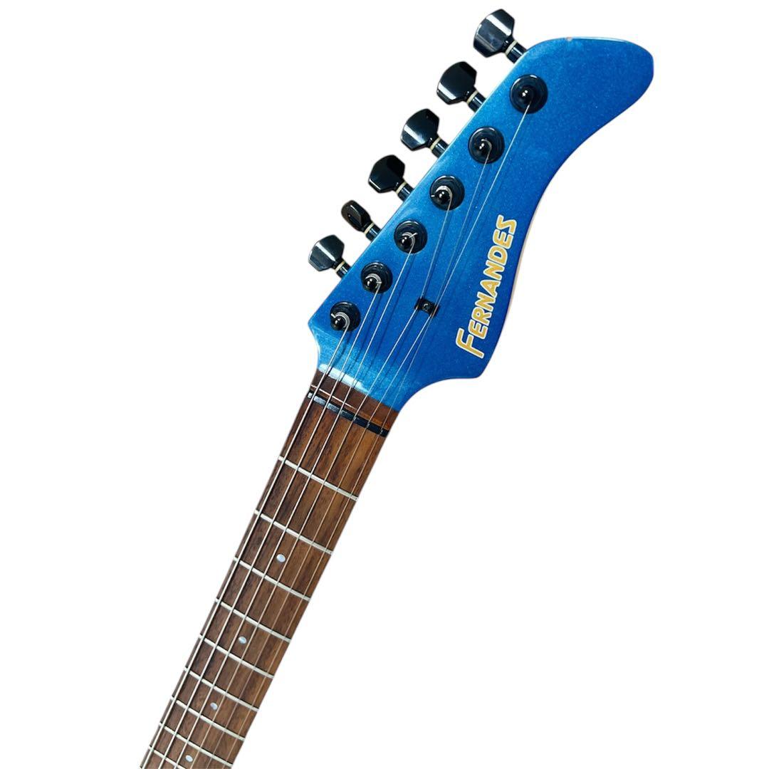 【らる～く】FERNANDES エレキギター SFR-512 水色 アーム