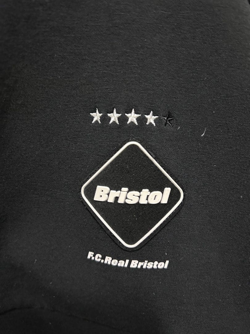 ブリストル　fcrbジッパーパーカー　ブラック　xl